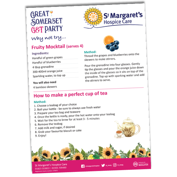 The Great G&T Party recipe card