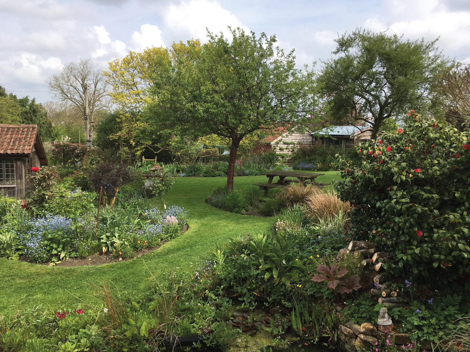 Moorland cottage glorious somerset gardens st margaret's hospice