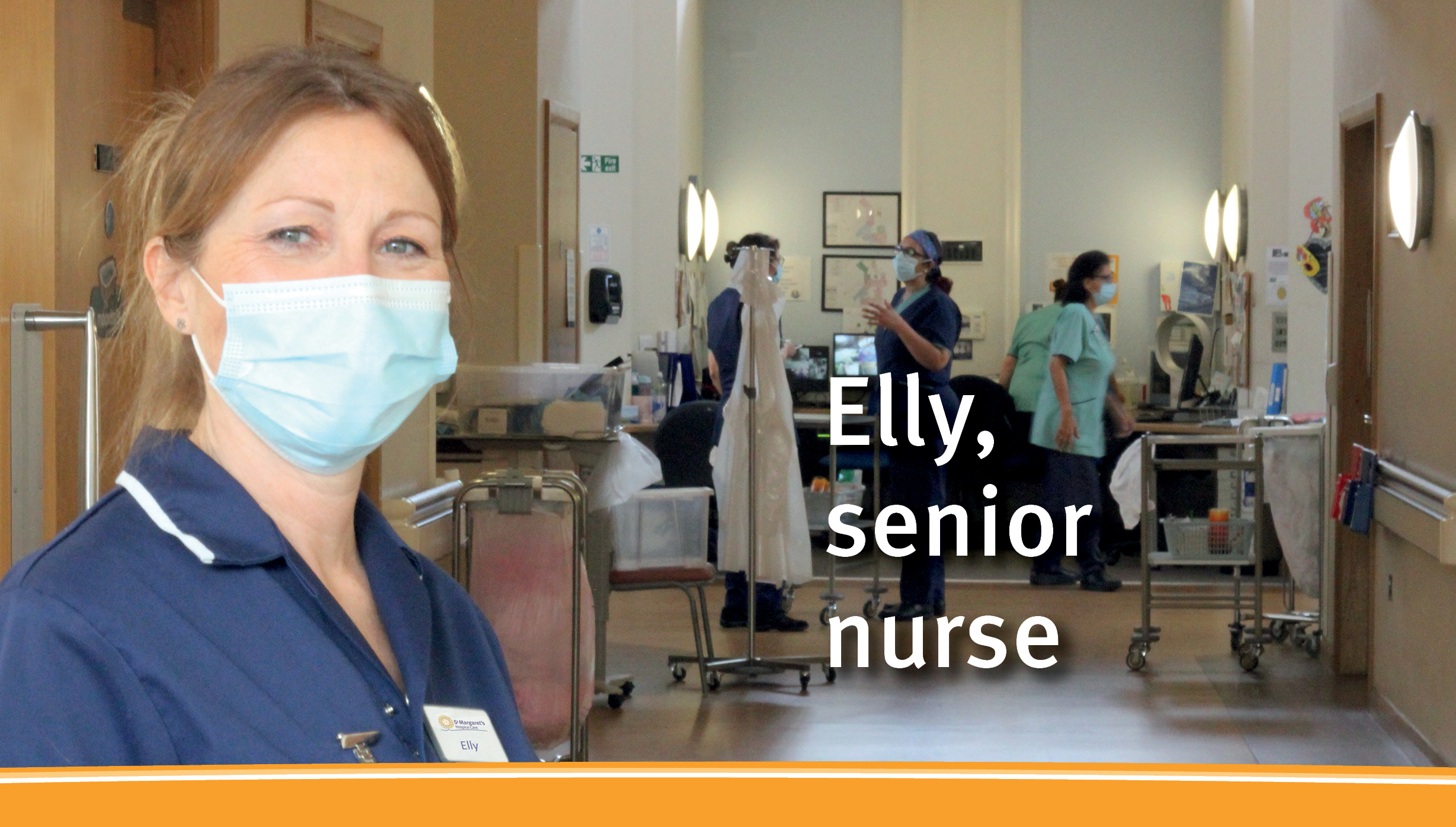 Elly senior nurse st margaret's hospice care somerset