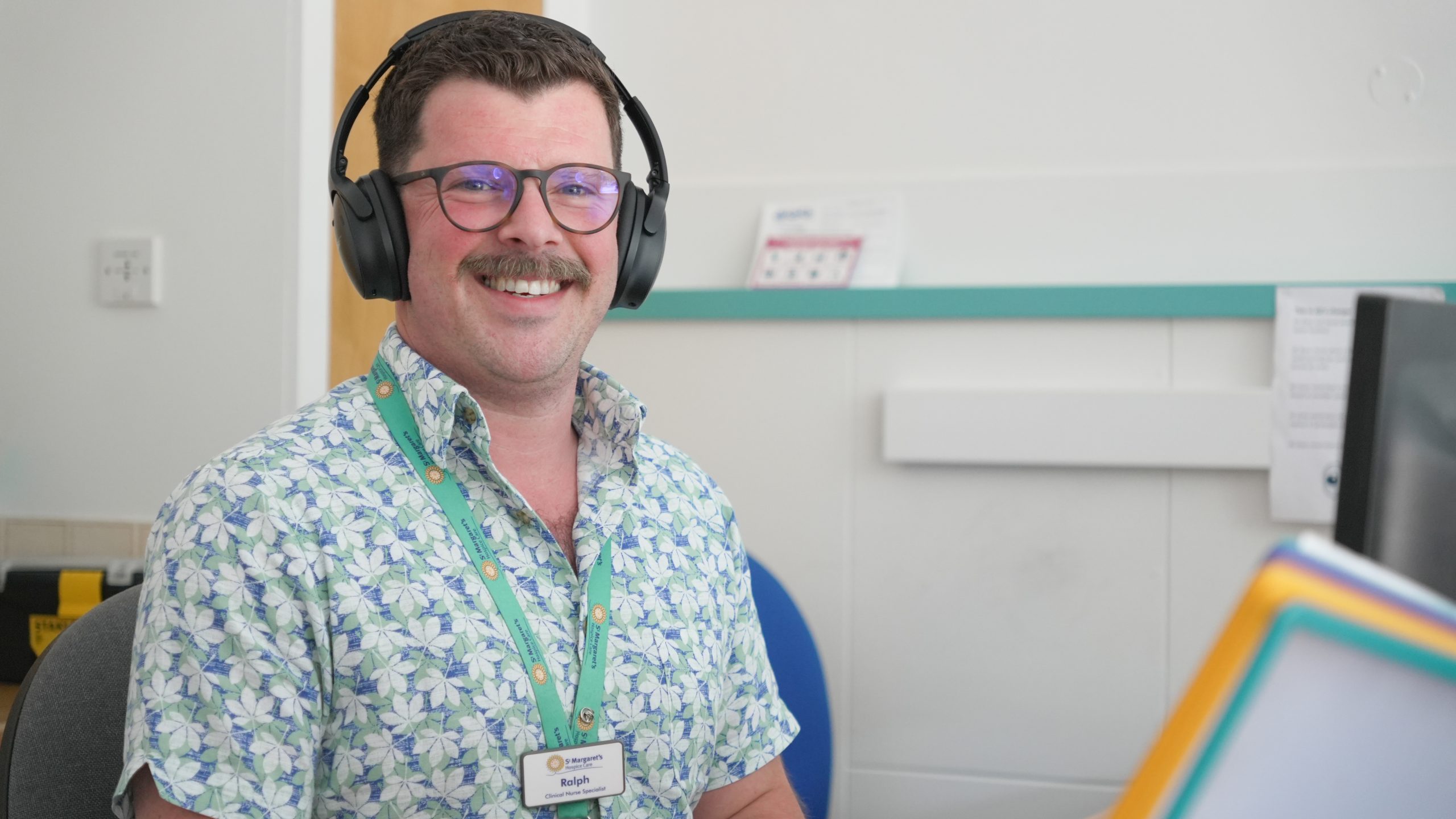 a nurse on the phone