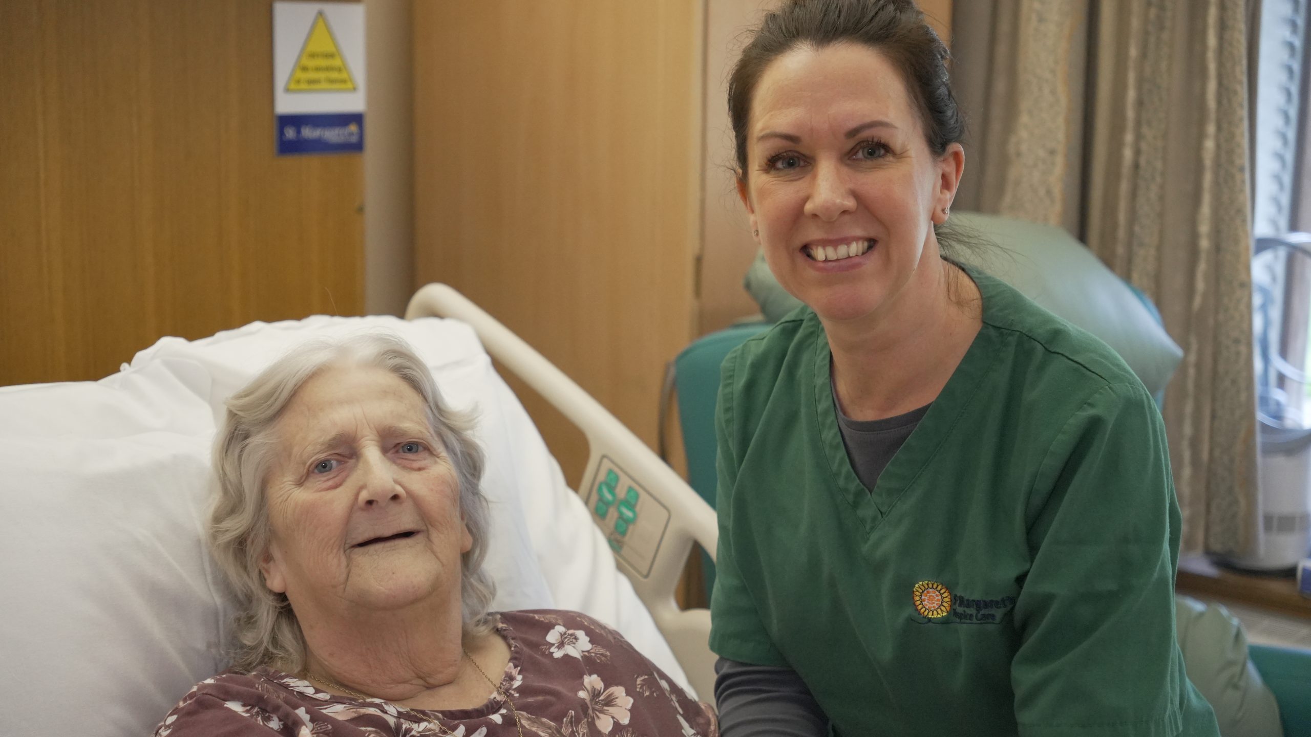 Nurse and patient