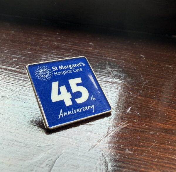 45th Anniversary Pin Badge