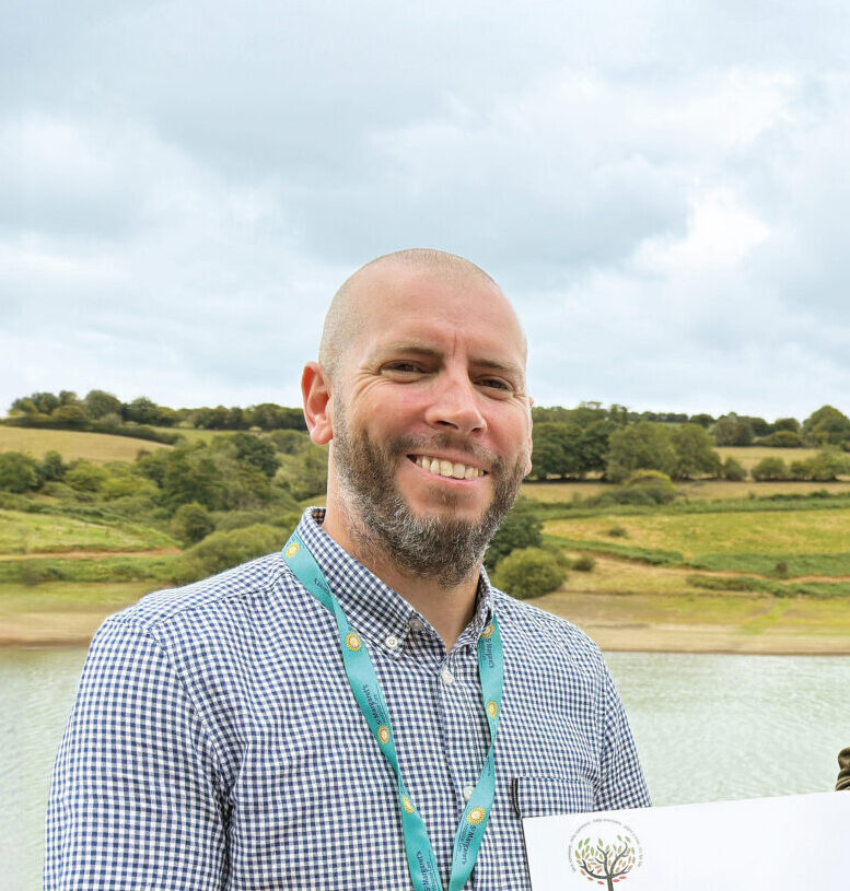 large cheque presentation