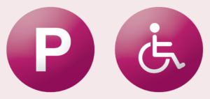 parking available, disabled / pushchair access