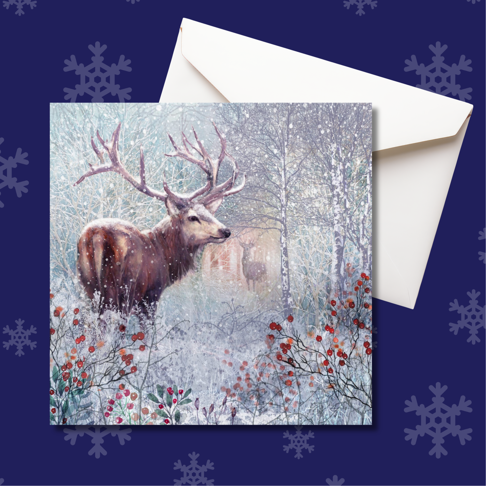 Winter Stag