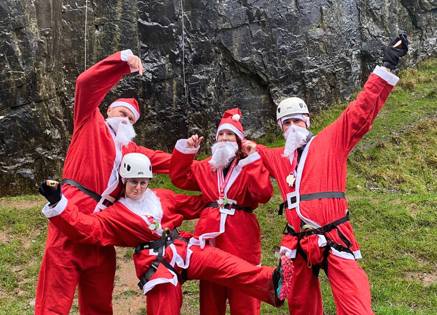Santa Abseil